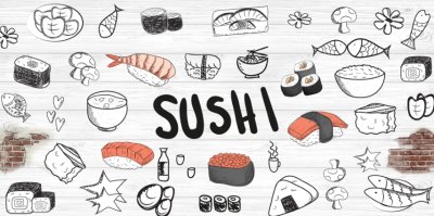 фотообои Sushi