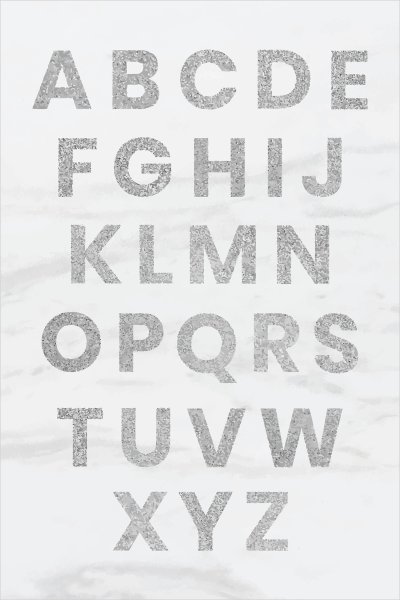 постеры Строгий алфавит