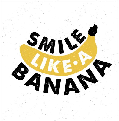 постеры Улыбка банана